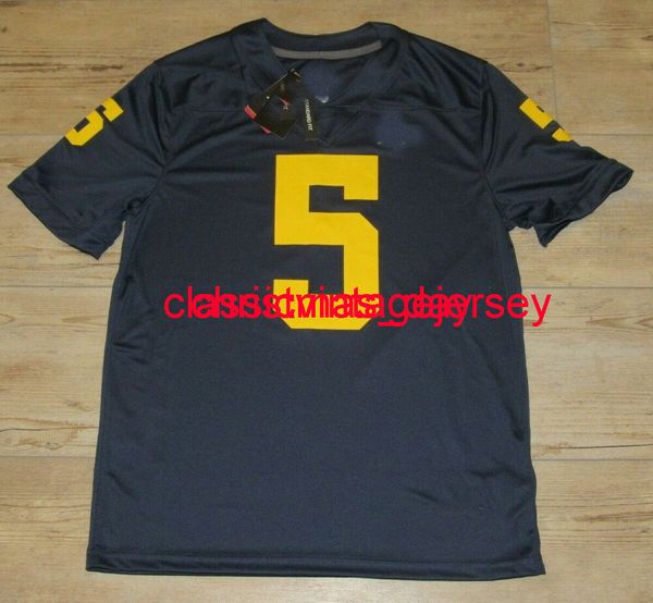 stitched men women youth michigan wolverines jabrill peppers #5 football jersey embroidery custom xs-5xl 6xl, Black
stitched men women youth michigan wolverines jabrill peppers #5 football jersey embroidery custom xs-5xl 6xl, Black