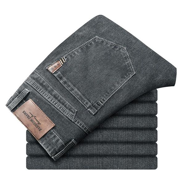 men's jeans winter fall fashion men's korean style slim fit stretch straight business casual vintage 38 40 plus size denim pants, Blue
men's jeans winter fall fashion men's korean style slim fit stretch straight business casual vintage 38 40 plus size denim pants, Blue