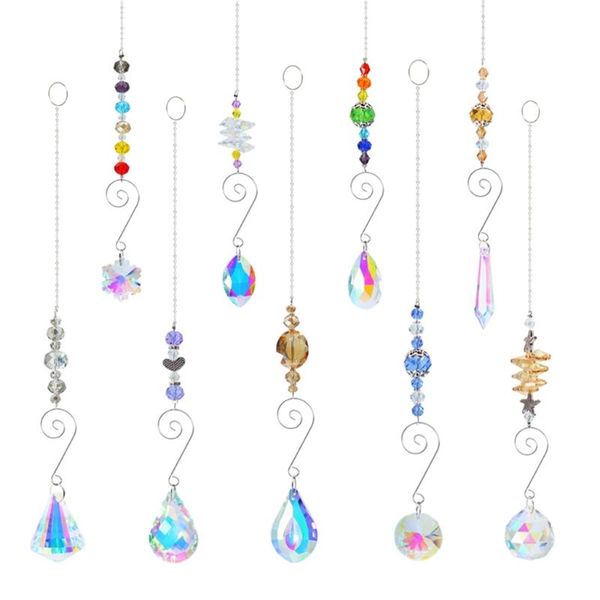 garden decorations h7jb 9pcs rainbow colorful crystal sun catcher prisms glass beads hanging pendant
garden decorations h7jb 9pcs rainbow colorful crystal sun catcher prisms glass beads hanging pendant
