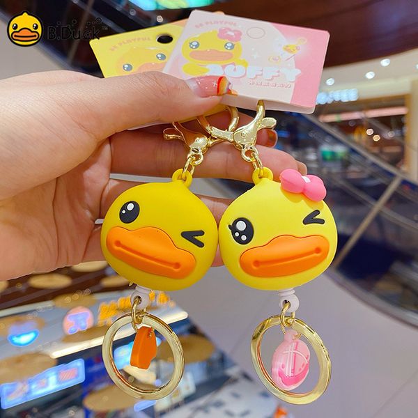 key chain cartoon genuine b.duck duckling retractable women's simple elastic stretch bag pendant, Silver
key chain cartoon genuine b.duck duckling retractable women's simple elastic stretch bag pendant, Silver