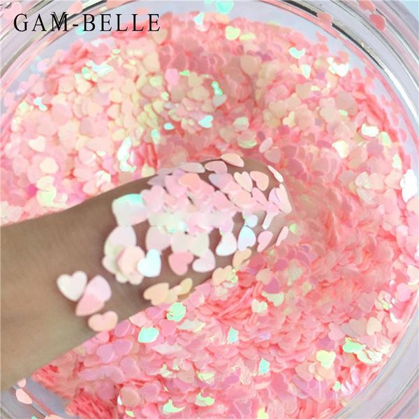 nail glitter gam-belle 50g laser art sequins 3mm love heart shape 3d decoration gold silver sparkly flake manicure tool, Silver;gold
nail glitter gam-belle 50g laser art sequins 3mm love heart shape 3d decoration gold silver sparkly flake manicure tool, Silver;gold