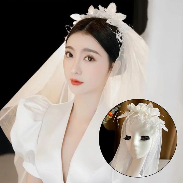 bridal veils romantic vintage bride wedding veil artificial lace petals flower pearl beading jewelry headpiece women hair accessories, Black
bridal veils romantic vintage bride wedding veil artificial lace petals flower pearl beading jewelry headpiece women hair accessories, Black