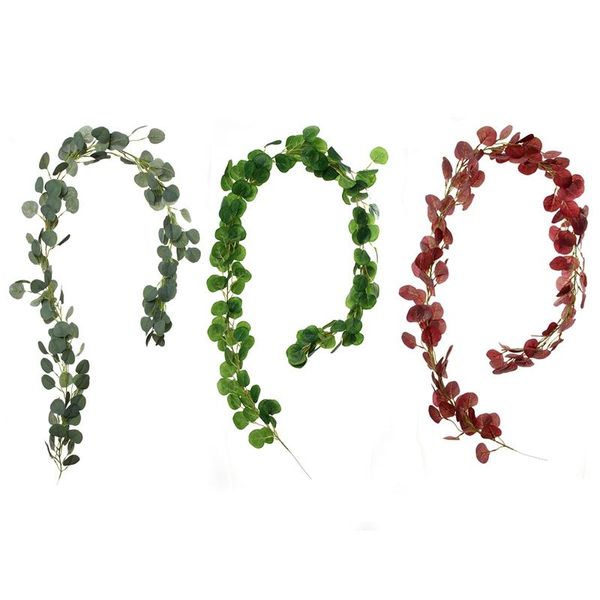 decorative flowers & wreaths artificial eucalyptus garland faux vines handmade leaves greenery wedding backdrop arch wall decor
decorative flowers & wreaths artificial eucalyptus garland faux vines handmade leaves greenery wedding backdrop arch wall decor