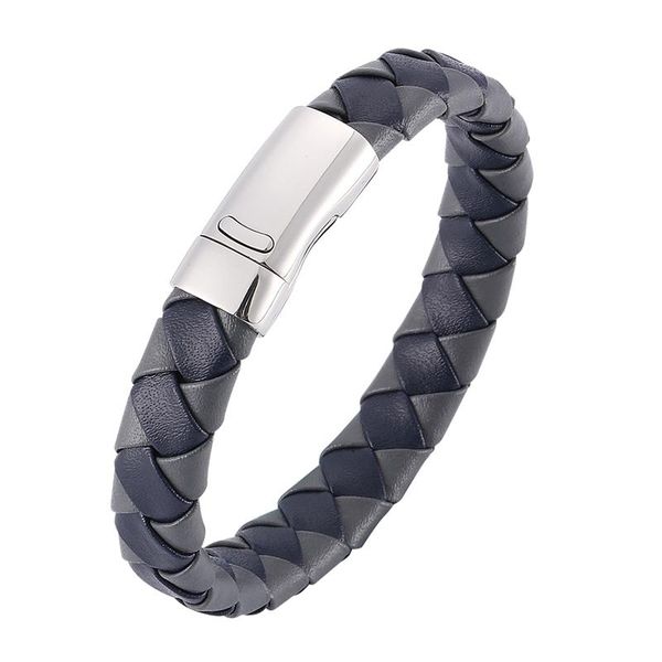 charm bracelets trendy mens retro vintage jewelry men leather braided bangles magnetic clasp male wristband accessories gift pd0032, Golden;silver
charm bracelets trendy mens retro vintage jewelry men leather braided bangles magnetic clasp male wristband accessories gift pd0032, Golden;silver