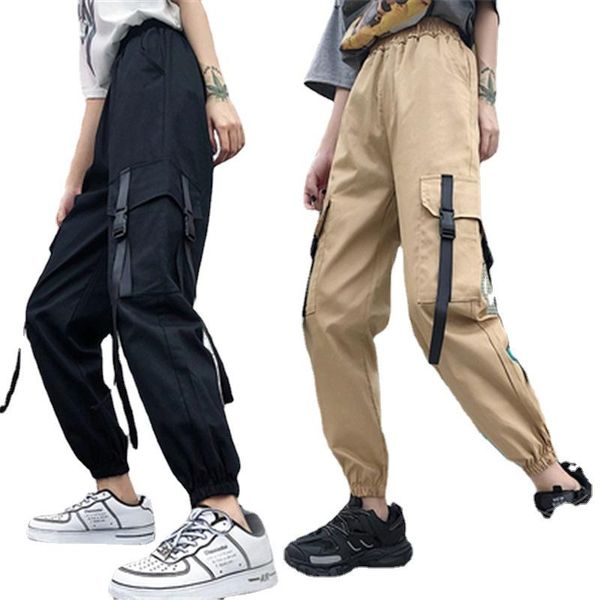 women's pants & capris 2021 spring-summer loose stretch buckle big pocket overalls female are thin harem elastic waist and closed feet, Black;white
women's pants & capris 2021 spring-summer loose stretch buckle big pocket overalls female are thin harem elastic waist and closed feet, Black;white
