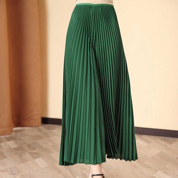 vanovich wide-leg pants women wild casual fashion high waist summer fold temperament chiffon female 210615, Black;white
vanovich wide-leg pants women wild casual fashion high waist summer fold temperament chiffon female 210615, Black;white