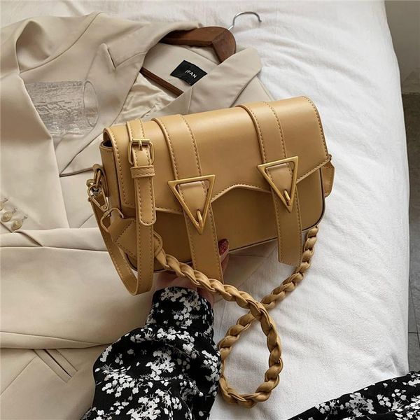 fancy solid braided strap small shoulder bags for women unique design triangle buckle satchel flap crossbody bags
fancy solid braided strap small shoulder bags for women unique design triangle buckle satchel flap crossbody bags
