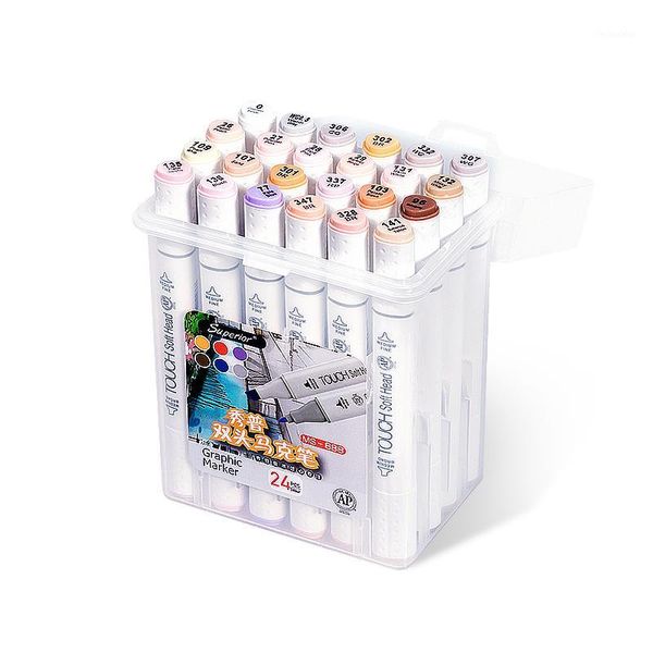 gift sets superior sketch skin tones marker pen artist double headed alcohol based manga art markers brush pen1
gift sets superior sketch skin tones marker pen artist double headed alcohol based manga art markers brush pen1