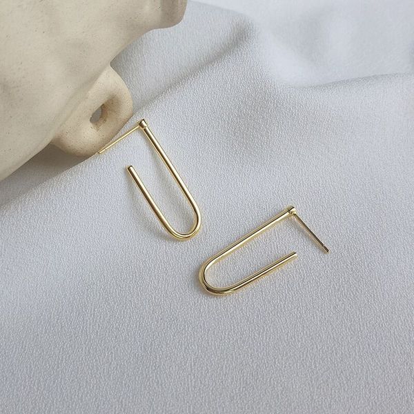 u shaped dangle drop earrings for women sterling silver simple gold minimalist jewelry
u shaped dangle drop earrings for women sterling silver simple gold minimalist jewelry