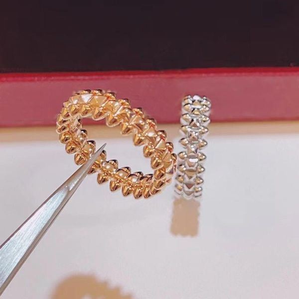 cluster rings 100% pure 925 sterling silver brand luxury women's jewelry mark rivet rose gold ring fashion party classic ring,gi, Golden;silver
cluster rings 100% pure 925 sterling silver brand luxury women's jewelry mark rivet rose gold ring fashion party classic ring,gi, Golden;silver