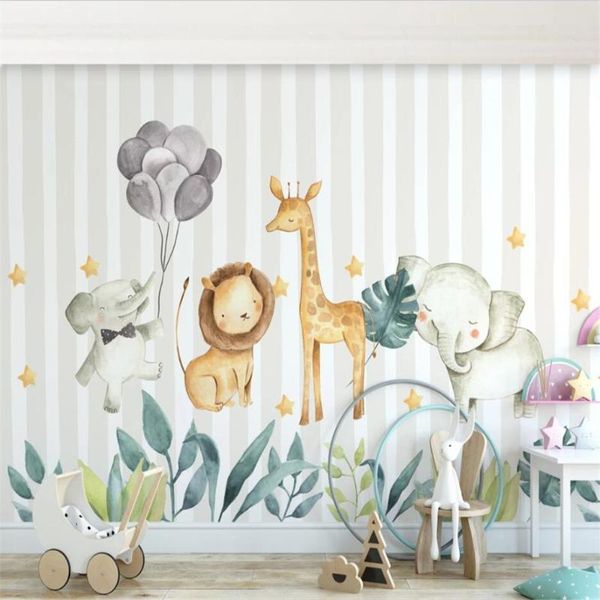 wallpapers milofi custom 3d wallpaper mural nordic cute little animal illustration children's room background wall for living bedroom 
wallpapers milofi custom 3d wallpaper mural nordic cute little animal illustration children's room background wall for living bedroom