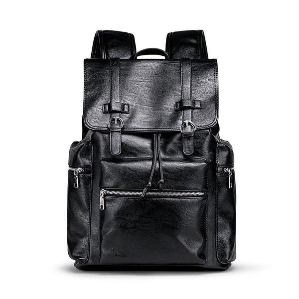 backpack yilian men's anti-theft leather backpack, notebook travel bag, black, school, large capacity, business casual
backpack yilian men's anti-theft leather backpack, notebook travel bag, black, school, large capacity, business casual