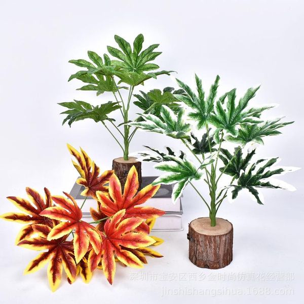 3-color large leaves green vegetation potted plant green vegetation wall artificial artificial flower ba jiao jin pan leaf model
3-color large leaves green vegetation potted plant green vegetation wall artificial artificial flower ba jiao jin pan leaf model
