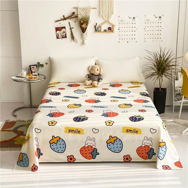 sheets & sets strawberry reactive printing bed flat sheet set skin-friendly with case cotton kids adults sleeping
sheets & sets strawberry reactive printing bed flat sheet set skin-friendly with case cotton kids adults sleeping