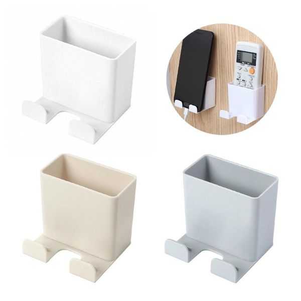 hooks & rails wall mounted mobile phone bracket remote control holder no drilling charging support 66x61x61mm cellphone 1 pcs
hooks & rails wall mounted mobile phone bracket remote control holder no drilling charging support 66x61x61mm cellphone 1 pcs