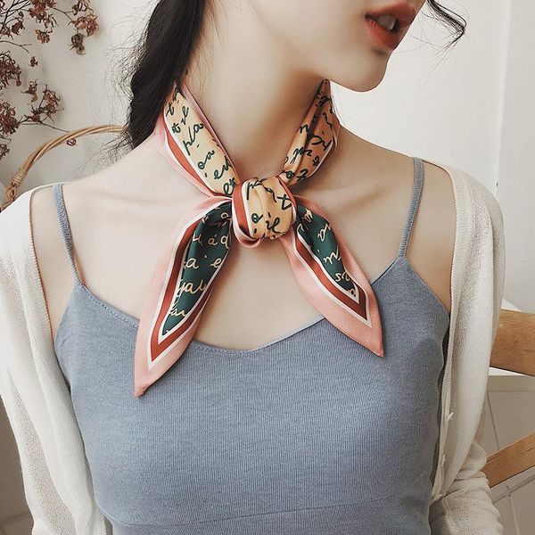 scarves classic letter small silk scarf spring, summer and autumn wild professional double-sided ribbon decoration, Blue;gray
scarves classic letter small silk scarf spring, summer and autumn wild professional double-sided ribbon decoration, Blue;gray