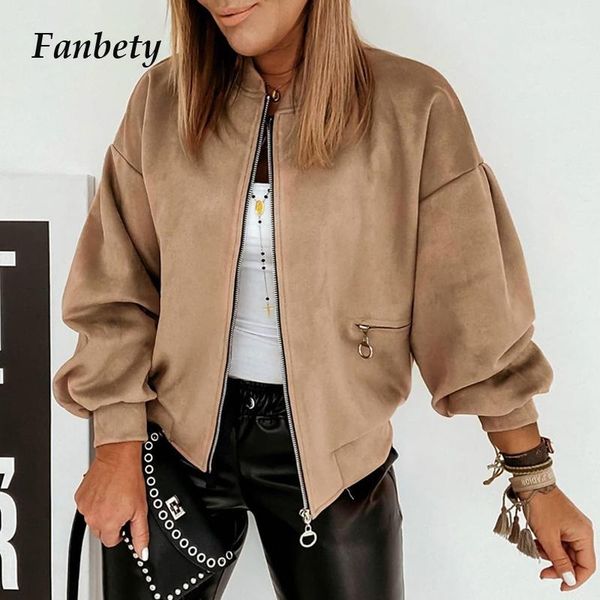 women elegant solid lantern long sleeve blouses autumn new casual zipper pocket ladies stand neck cardigan outerwear, White
women elegant solid lantern long sleeve blouses autumn new casual zipper pocket ladies stand neck cardigan outerwear, White
