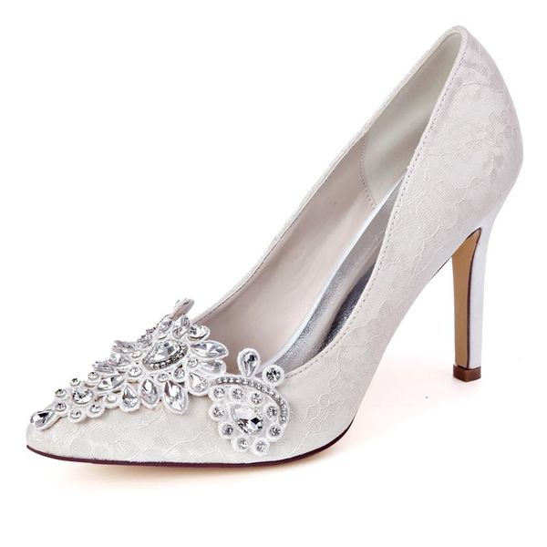 dress shoes sweet lace bridal elegant wedding party prom pumps pointed toe stiletto lady heels white ivory lavender slip on, Black
dress shoes sweet lace bridal elegant wedding party prom pumps pointed toe stiletto lady heels white ivory lavender slip on, Black