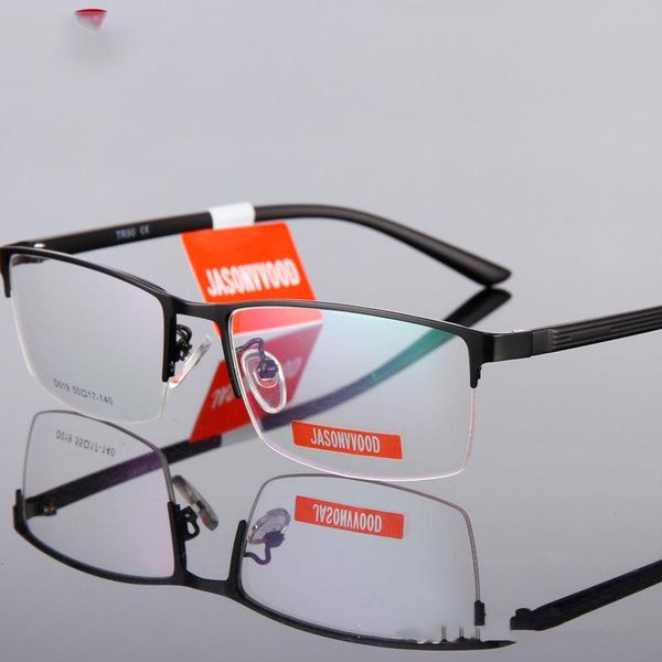 fashion sunglasses frames short-sighted glass frame business men's metal half-frame optical, Black
fashion sunglasses frames short-sighted glass frame business men's metal half-frame optical, Black