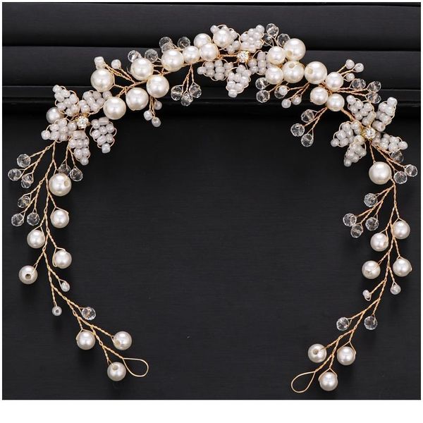 trendy handmade wedding hair accessories golden headband flowers baroque rhinestones pearl tiara bridal hair accessori jllpoq, Silver
trendy handmade wedding hair accessories golden headband flowers baroque rhinestones pearl tiara bridal hair accessori jllpoq, Silver