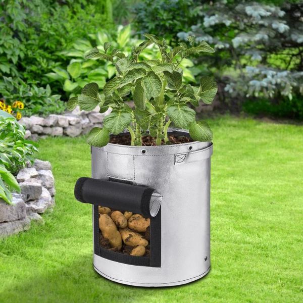 planters & pots 2 size potato grow bag thickened planting pot container garden planter vegetable onion growing tools
planters & pots 2 size potato grow bag thickened planting pot container garden planter vegetable onion growing tools