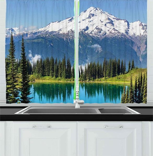 curtain & drapes green fern nature kitchen curtains idyllic crystal lake surrounded by pine trees snowy mountain landscape for cafe
curtain & drapes green fern nature kitchen curtains idyllic crystal lake surrounded by pine trees snowy mountain landscape for cafe