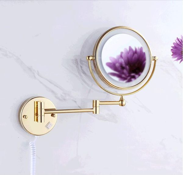 2021 new bath gold wall mounted 8 inch brass 3x/1x magnifying led light folding makeup cosmetic mirror lady gift vfrx
2021 new bath gold wall mounted 8 inch brass 3x/1x magnifying led light folding makeup cosmetic mirror lady gift vfrx