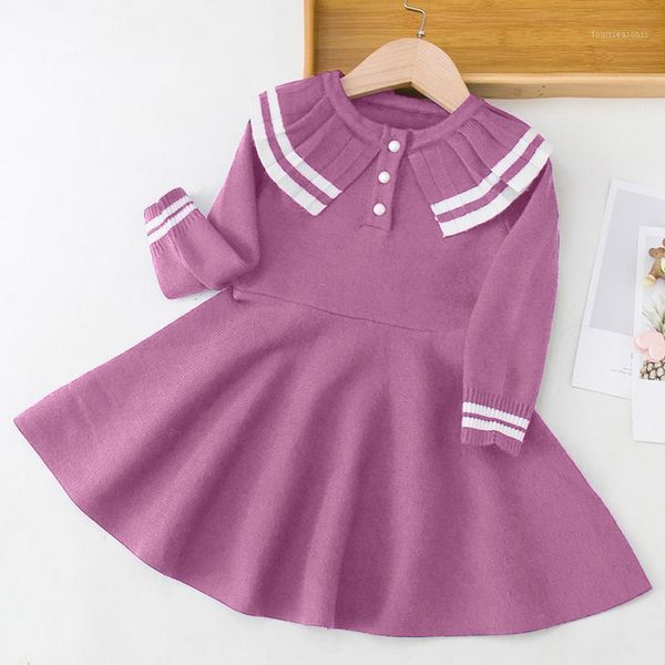 girl's dresses casual girls clothes 2021 autumn children's knitting sweater long sleeve dress for loose costume 4-12 years kids1, Red;yellow
girl's dresses casual girls clothes 2021 autumn children's knitting sweater long sleeve dress for loose costume 4-12 years kids1, Red;yellow