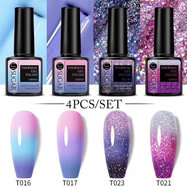 nail gel ur sugar thermal polish set manicure for nails semi permanent vernis uv led varnish soak off art color, Red;pink
nail gel ur sugar thermal polish set manicure for nails semi permanent vernis uv led varnish soak off art color, Red;pink
