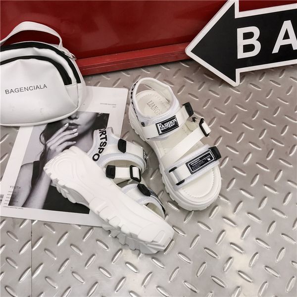 2020 summer women platform sandals fashion buckle design white 6cm increasing sandals thick sole casual platform shoes female
2020 summer women platform sandals fashion buckle design white 6cm increasing sandals thick sole casual platform shoes female