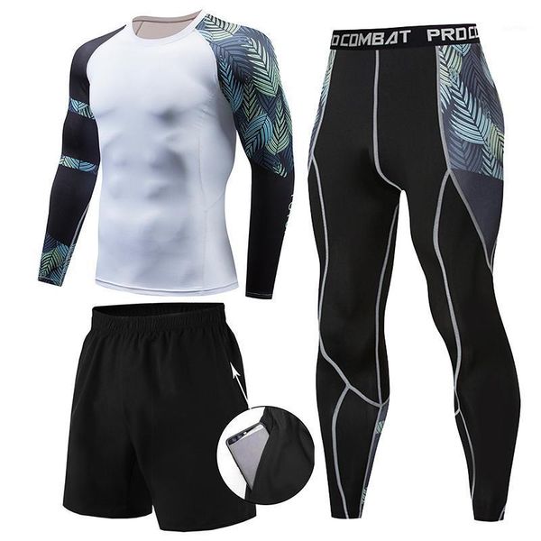 running sets men's compression shirt sportswear breathable quick dry fitness long sleeve set1, Black;blue
running sets men's compression shirt sportswear breathable quick dry fitness long sleeve set1, Black;blue