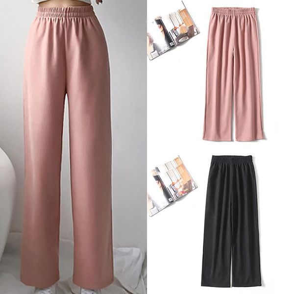 women's pants & capris spring and autumn soft comfort women 2021 high waist casual slacks ankle-length long trousers, Black;white
women's pants & capris spring and autumn soft comfort women 2021 high waist casual slacks ankle-length long trousers, Black;white
