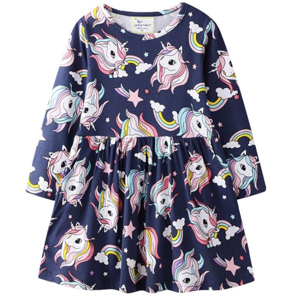 2021 new girls' unicorn cotton fabric spring/autumn mq78, Red;yellow
2021 new girls' unicorn cotton fabric spring/autumn mq78, Red;yellow