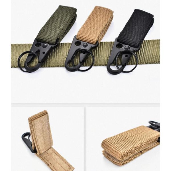 outdoor camping military nylon belt metal hanging backpack hook clasp survival gear keychain outdoor tools climbing acc jllhis
outdoor camping military nylon belt metal hanging backpack hook clasp survival gear keychain outdoor tools climbing acc jllhis