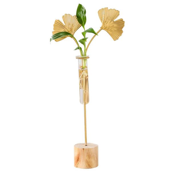creative metal iron glass gold vase ornaments glass test tube vases hydroponics flower arrangement wooden base modern home decor
creative metal iron glass gold vase ornaments glass test tube vases hydroponics flower arrangement wooden base modern home decor