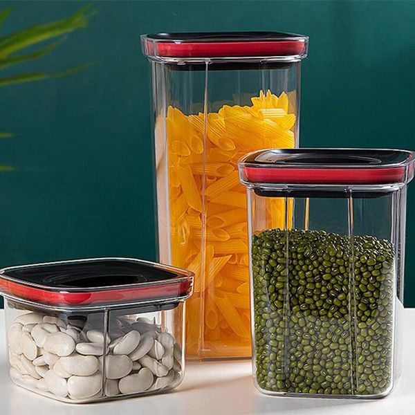 storage bottles & jars food container pet kitchen thick multigrain jar transparent sealed box organizer
storage bottles & jars food container pet kitchen thick multigrain jar transparent sealed box organizer