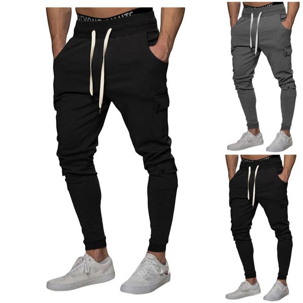 mens joggers sweatpants fitness elastic trousers hip hop skinny tracksuit pant men casual track pants, Black
mens joggers sweatpants fitness elastic trousers hip hop skinny tracksuit pant men casual track pants, Black