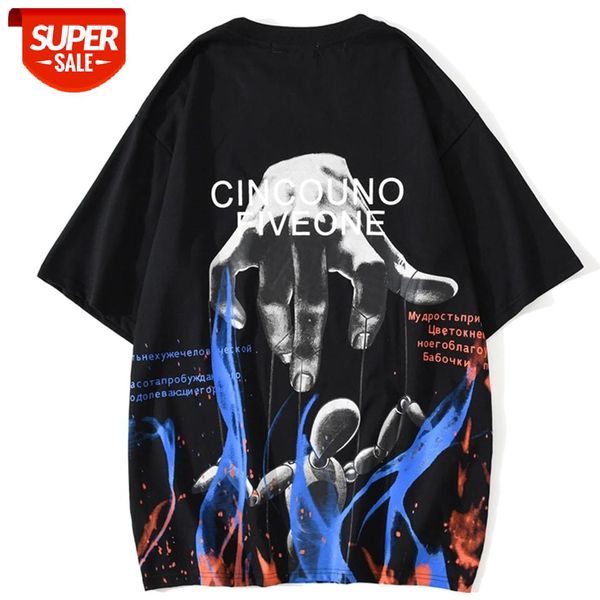 hip hop t shirt men flame puppet printed casual tshirts 2021 oversized streetwear summer cotton short sleeve shirts #r07s, White;black
hip hop t shirt men flame puppet printed casual tshirts 2021 oversized streetwear summer cotton short sleeve shirts #r07s, White;black