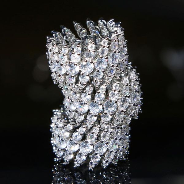 cluster rings wholesale women hip hop ring with cz pave heavy finger for wedding party luxury silver color jewelry gift, Golden;silver
cluster rings wholesale women hip hop ring with cz pave heavy finger for wedding party luxury silver color jewelry gift, Golden;silver