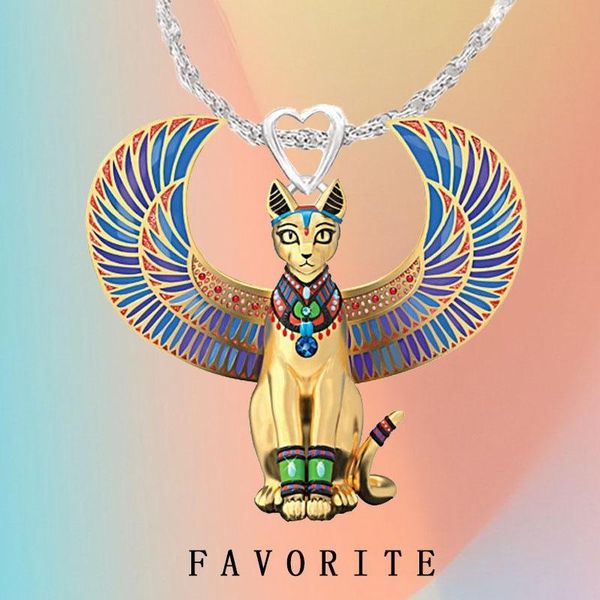pendant necklaces creative fashion cat heart necklace color wing for women girl party jewelry gift, Silver
pendant necklaces creative fashion cat heart necklace color wing for women girl party jewelry gift, Silver
