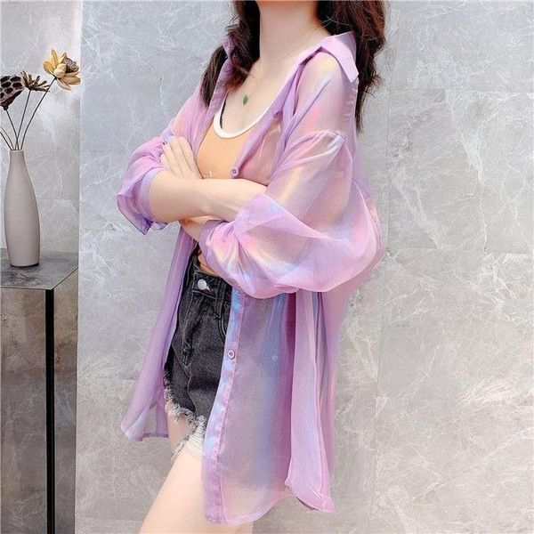 women's jackets shirts women thin summer plus size 2021 sun-proof daily outwear chic glitter ins harajuku blouses womens loose ulzzang, Black;brown
women's jackets shirts women thin summer plus size 2021 sun-proof daily outwear chic glitter ins harajuku blouses womens loose ulzzang, Black;brown