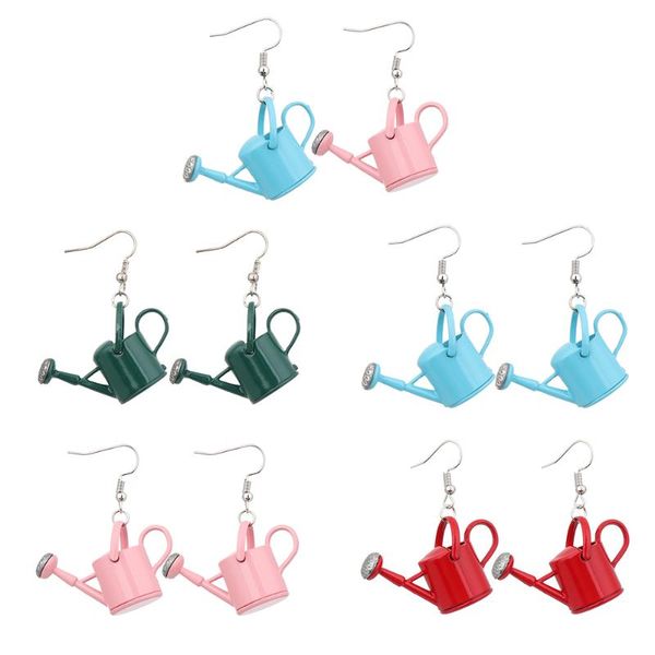 dangle & chandelier 1 pair mini three-dimensional watering can kettle earrings temperament jewelry gifts party accessories for women, Silver
dangle & chandelier 1 pair mini three-dimensional watering can kettle earrings temperament jewelry gifts party accessories for women, Silver