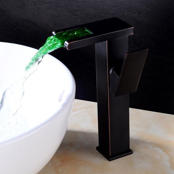 bathroom sink faucets water powered led bathrooms black basin high waterfall mixer brass washbasin cold crane tap sza2
bathroom sink faucets water powered led bathrooms black basin high waterfall mixer brass washbasin cold crane tap sza2