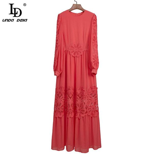 casual dresses ld linda della 2021 designer summer elegant party dress women lantern sleeve hollow out embroidery vacation red long, Black;gray
casual dresses ld linda della 2021 designer summer elegant party dress women lantern sleeve hollow out embroidery vacation red long, Black;gray