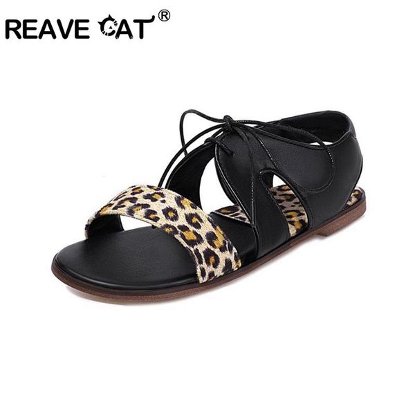 reave cat open round toe strap flat sandals special flock big size12 13 14 15 black brown casual comfortable leather breathable
reave cat open round toe strap flat sandals special flock big size12 13 14 15 black brown casual comfortable leather breathable
