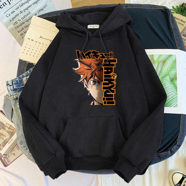 men's hoodies & sweatshirts japanese anime haikyuu hinata shouyou print male hoodie warm brand soft casual hoody oversized loose mens, Black
men's hoodies & sweatshirts japanese anime haikyuu hinata shouyou print male hoodie warm brand soft casual hoody oversized loose mens, Black