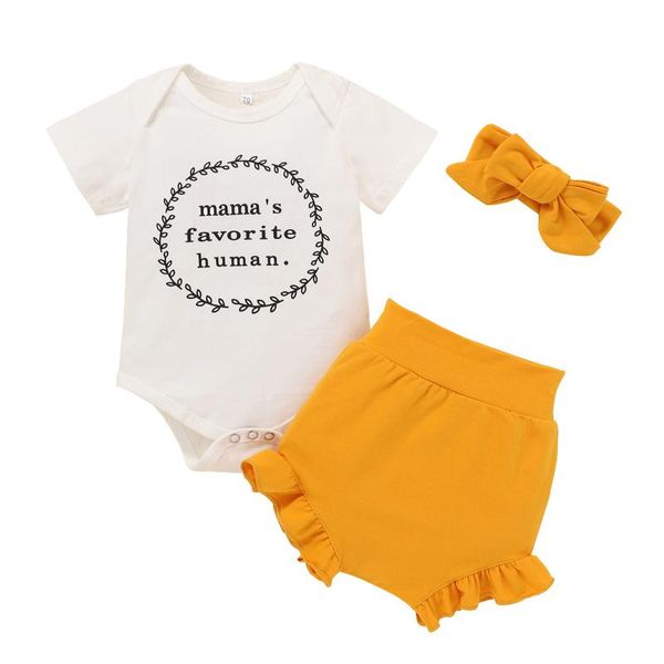 clothing sets #5 3pcs baby set toddler girl clothes born infant girls letter short sleeve romper bodysuit+solid shorts ropa, White
clothing sets #5 3pcs baby set toddler girl clothes born infant girls letter short sleeve romper bodysuit+solid shorts ropa, White