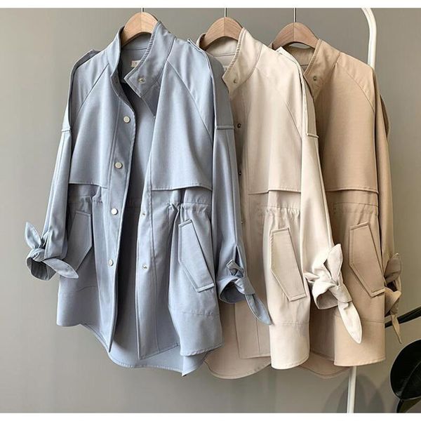 women's jackets 2021 autumn winter cargo windbreaker drawstring vintage pockets outerwear oversize trench cl450, Black;brown
women's jackets 2021 autumn winter cargo windbreaker drawstring vintage pockets outerwear oversize trench cl450, Black;brown