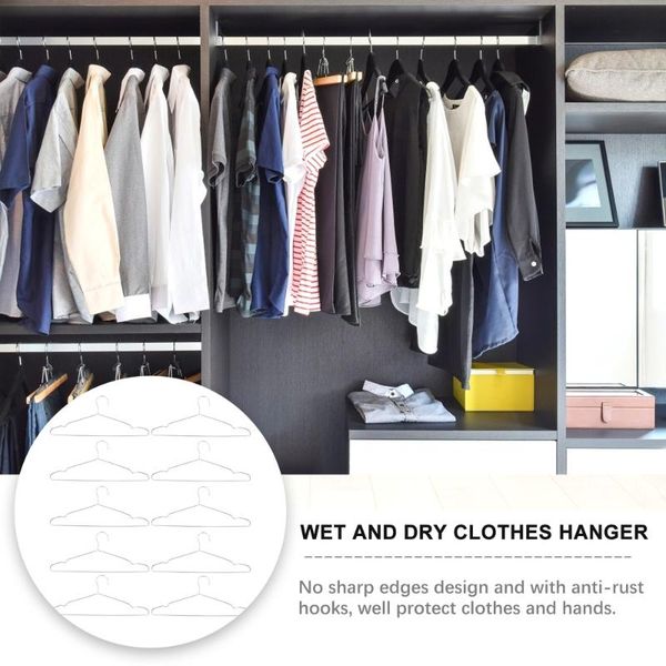 hangers & racks 10pcs practical stainless steel clothing coat anti-skid clothes
hangers & racks 10pcs practical stainless steel clothing coat anti-skid clothes