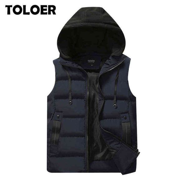 thicken waistcoat men casual sleeveless jacket men's winter vest coat zipper brand fashion spring autumn hooded vests male parka y1103, Black
thicken waistcoat men casual sleeveless jacket men's winter vest coat zipper brand fashion spring autumn hooded vests male parka y1103, Black